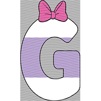 Cartoon letters-CL 130